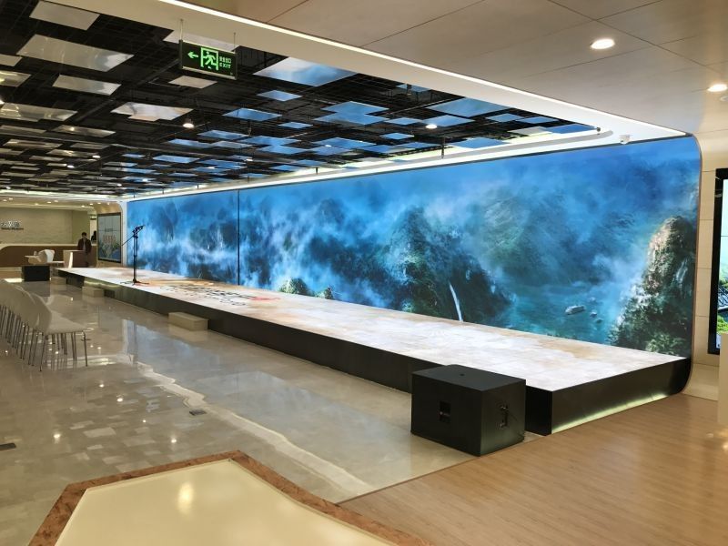 P3.91mm Huur LED-scherm 600W Full Color Video Wall