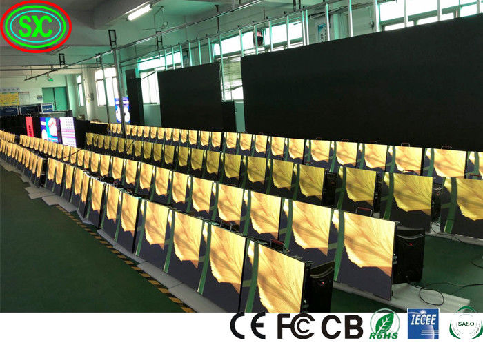 Indoor full color P1.875 P2 P2.5 verhuur podium achtergrond hd big media led display led video wandpaneel