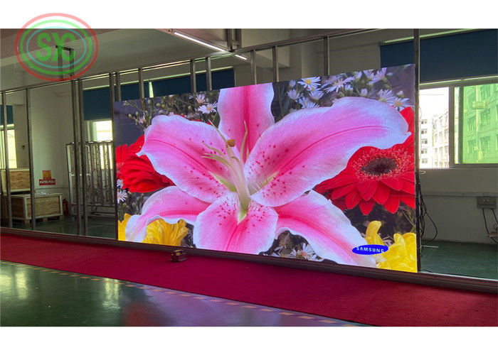 SMD2121 Led Type Transparent LED Screen met IP43 waterdicht en 0,2 kg/PC modulegewicht