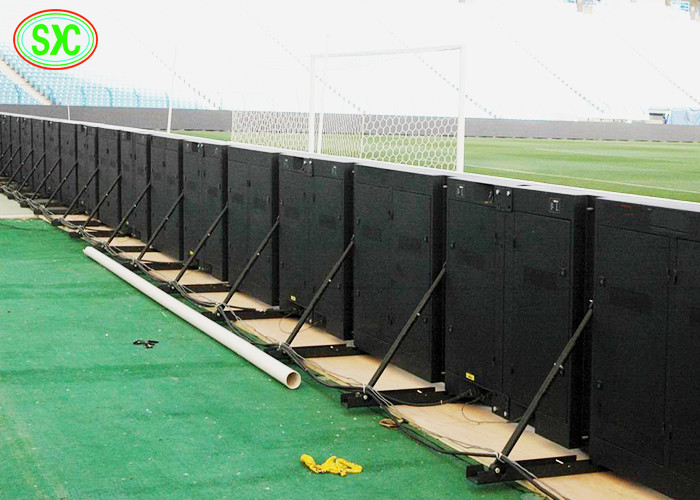 IP65-graad atletiekfaciliteitsschermen 10000 pixels/m2 Pixelresolutie voor top-notch atletiekfaciliteiten