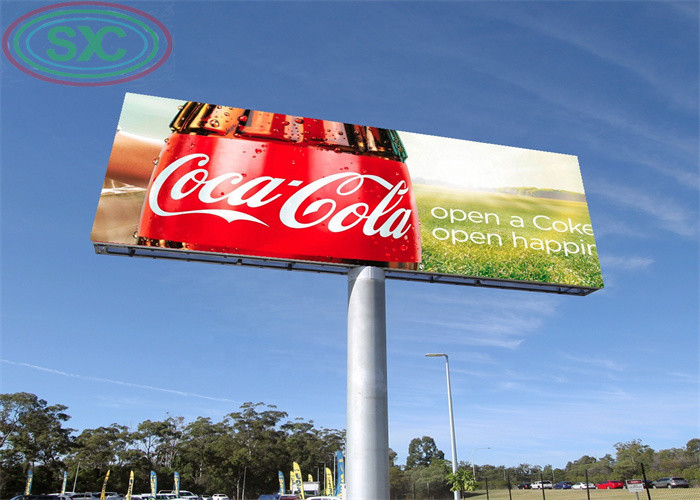 Buiten P3.91 LED die-cast aluminium schermen Voldoen aan zakelijke behoeften met High Definition Displays
