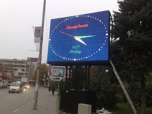 Goede prijs Buitenshuis vaste led display p10 SMD 3535 1/4 scan programmeerbaar ledbord met 7000 helderheid online