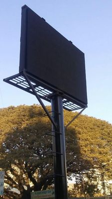 Goede prijs Kolom Opgezette LEIDENE van P10 HD Videomuur 960X960MM Openlucht LEIDENE van het Ijzerkabinet Vertoning online