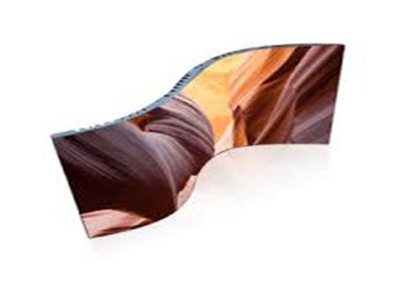 De slimme P3.91 Gebogen Video Zachte Modules van Muurvertoningen voor binnen