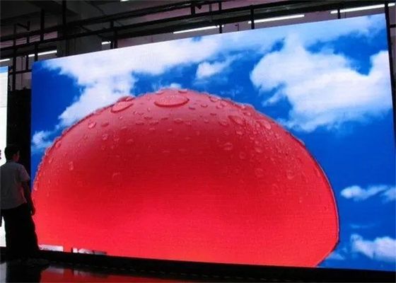 Waterdichte van de Openlucht Volledige de Kleuren LEIDENE van IP65 P6.67 LEIDENE Vertonings Hoge Definitie Videomuur