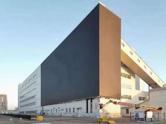 4K HD bevestigde het Openluchtp10-LEIDENE Scherm 960X960MM Kabinets8000nit Hoge helderheid