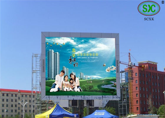 Outdoor P6 LED Scherm 960x960mm IP65 Waterdicht Reclamebord