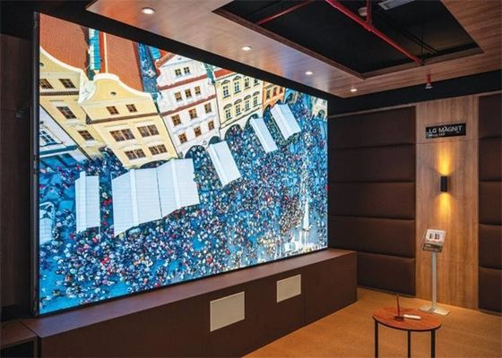 Goede prijs CCC Indoor Full Color LED-display P1.667 met 1 / 30s-scanmodus online