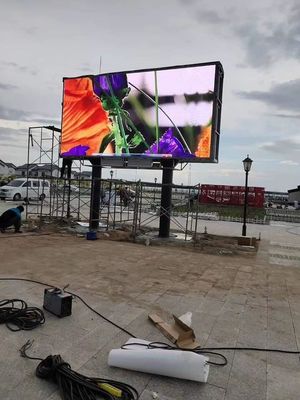 Goede prijs P4.81 Buitenaardse solide full-color staalkast LED Verhuur Terugonderhoud online