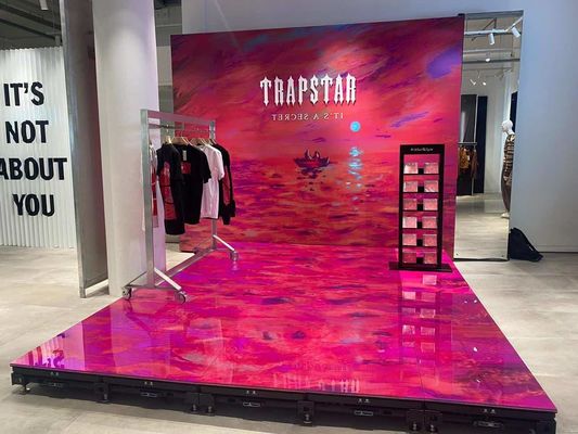 Het Digitale Interactieve Hoge de Pret LEIDENE van het radarsysteem Vloerscherm P3.91 voor Openluchthuren IP65