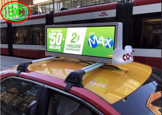 Goede prijs Van de mobiele P5-Taxi Hoogste LEIDENE Grootte 320X160mm het Schermmodule Waterdichte IP65 voor Advertenties online