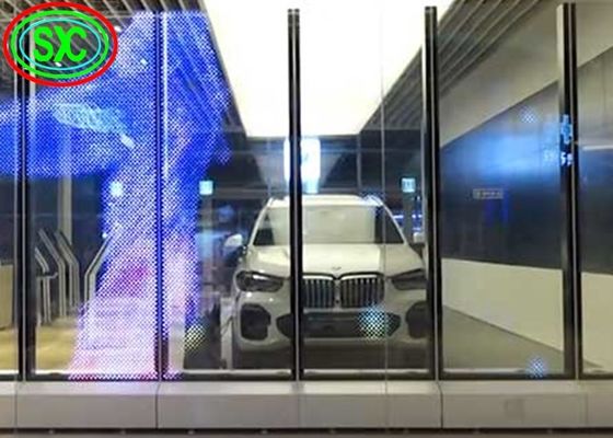 Led Transparent Screen SMD2121 Technologie en Aluminiumkas voor optimale resultaten