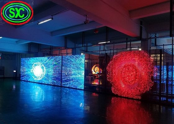 Duidelijk transparant digitaal scherm met aluminium kast en gemiddeld geen storing van 1000 uur