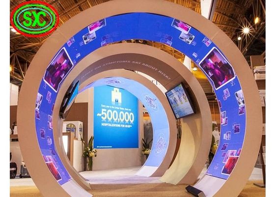 Goede prijs Duurzaam Flexibel Flexibel Film Set LED-scherm Reclame Video Muur SMD2525 1R1G1B Signage Panel online