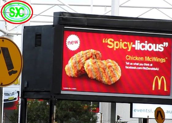 Goede prijs P8 Full Color LED Billboard 8mm Pixel Pitch IP65 Waterdicht 7000cd/M2 Helderheid online