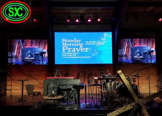 LEIDENE van de de Neten Binnen Volledige Kleur van Constant Driving Current P3 P3.9 1500 Vertoning voor Vaste of Hangende Installatie