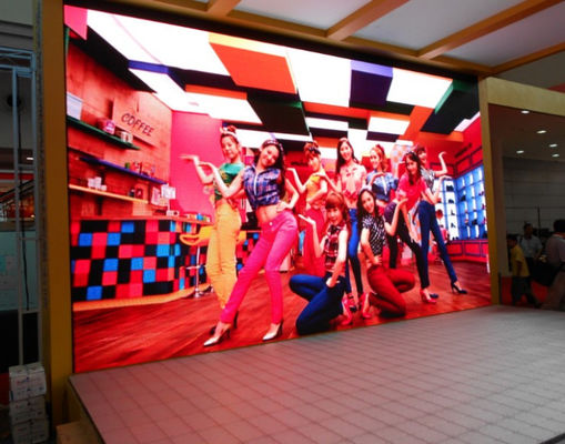Goede prijs P4.81 Indoor SMD LED Screen Lease, LED Stage Screen Lease 3 jaar garantie online