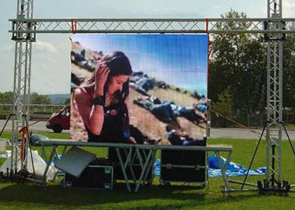 Goede prijs Outdoor Video P8 led-scherm helderheid 7000cd 3840Hz Groot scherm IP65 P1.25 COB stadion led-scherm online