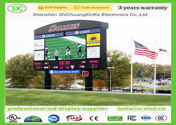 Goede prijs 5000 1 Contrastverhouding Competitie Arena signage met 10000 pixels/sqm resolutie online