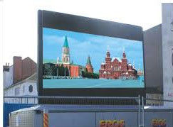 Goede prijs Hoge resolutie P4 Full Color LED Outdoor Advertising Screen Solid/Die-Cast Aluminium Cabinet IP65 1/16 Scanning Gecertificeerd SAA online