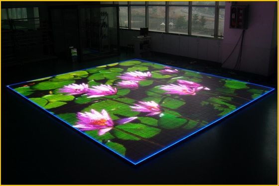 Goede prijs SMD 3535 Full Color LED Dansvloer 500x500mm Kast 4,81mm Pixelafstand online