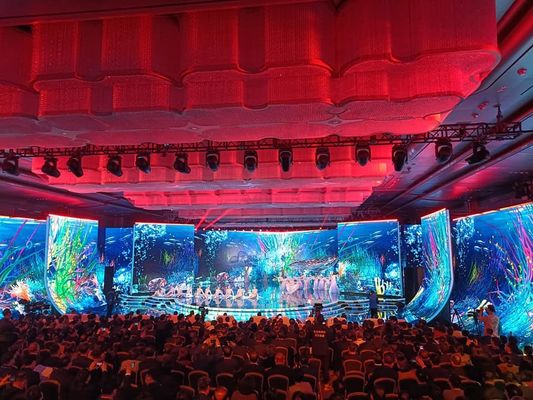 De binnenhoogte verfrist Draagbare LEIDENE van 3840hz Vertoning 500*500mm 500*1000mm