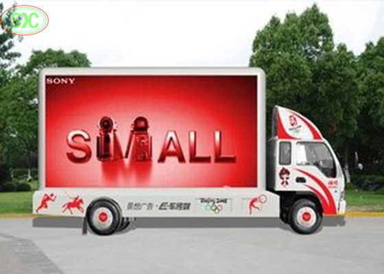 Goede prijs openluchtp8 SMD de Volledige opgezette Kleurenvrachtwagen vertoning adverterend leidde, leidde de mobiele digitale aanhangwagen van het reclameteken online