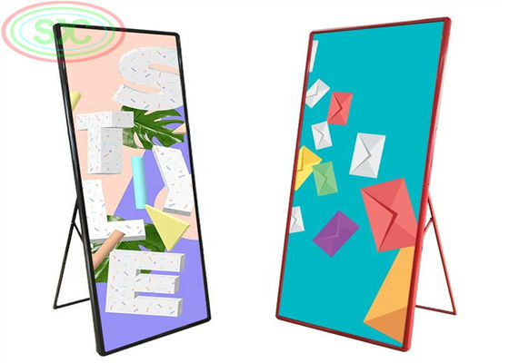 Traditionele indoor P2.5 poster LED-scherm spiegel LED-display voor winkels