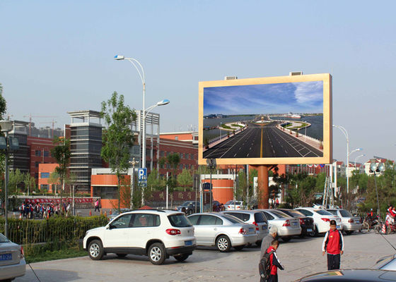 Goede prijs Buiten P8 Full Color LED Billboard Screen 8mm Pixel Pitch IP65 Waterdicht online