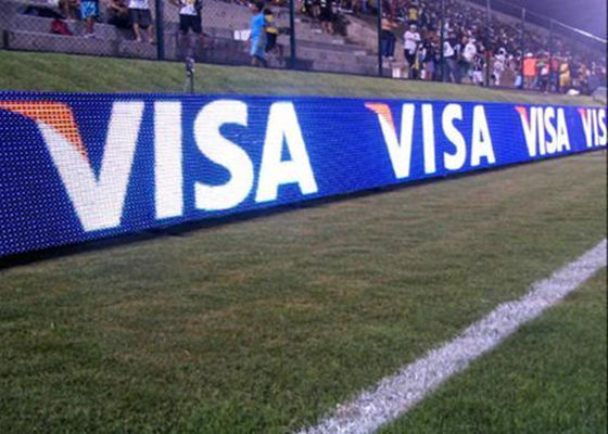 Reclame voor het voetbalstadion Perimeter Advertising Billboard P5 Stadium LED Video Display Banners