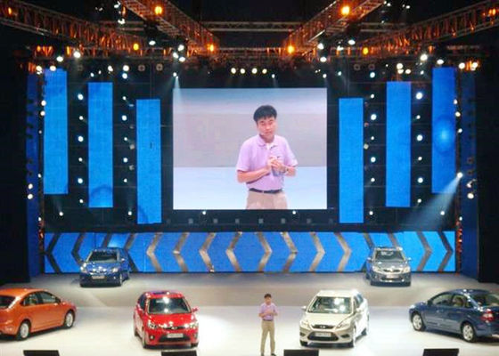 Goede prijs HD Indoor P6 Bühnenachtergrond Evenementen LED Rnetal Video Wand Led Display Screen online