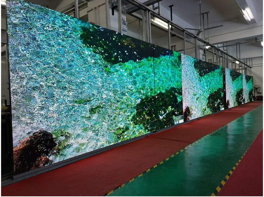 Goede prijs P3.91 Full Color Indoor Hanging LED Display Pixeldichtheid 40000/m2 online
