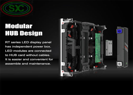 grote hoge Helderheid Indoor Led Billboard P3.91 Led Panel 500*500mm