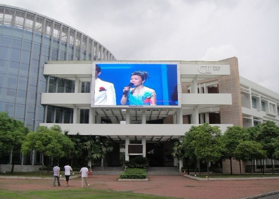 Buiten Full Color P10 LED Display Scherm 10mm Pixel Pitch 6000cd/M2 Helderheid