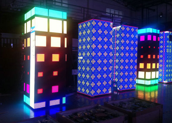 Goede prijs P3 SMD Indoor RGB LED Rental Screen, Full Color 2500nits Helderheid IJzer/Staal Chassis materiaal online
