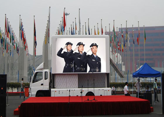 Goede prijs Outdoor Full Color Mobile Truck Led Display Panel Led Mobile Billboard Waterdicht online