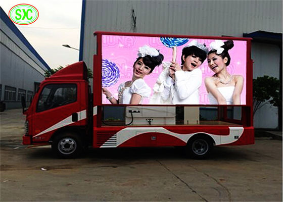 Goede prijs Mobiele Led Roadshow Truck Full Color Buiten Display Scherm P5 P6 P8 mobiele billboard led display Online