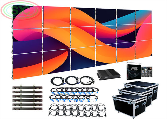 Goede prijs Uitstekend Indoor Rental LED Screen P3.91 achtergrondmuur voor commerciële receptie online