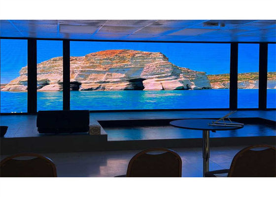 Goede prijs Huur-LED-display met hoge helderheid en een pixelafstand van 3,91 mm en modules van 500 x 500 mm voor duidelijke beelden Online