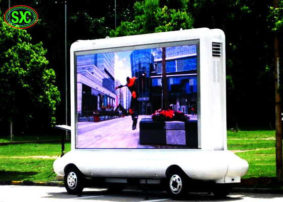 Goede prijs Commerciële Vrachtwagen Opgezette LEIDENE het Schermhd Geleide Vertoning P5 voor Mobiele Aanhangwagen online