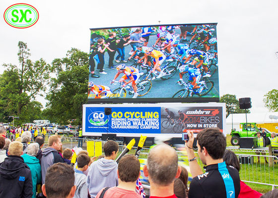Goede prijs P8 Outdoor Stadium LED Display met 8mm Pixel Pitch 6500 cd/sqm Helderheid en IP65 Waterdichtheid online
