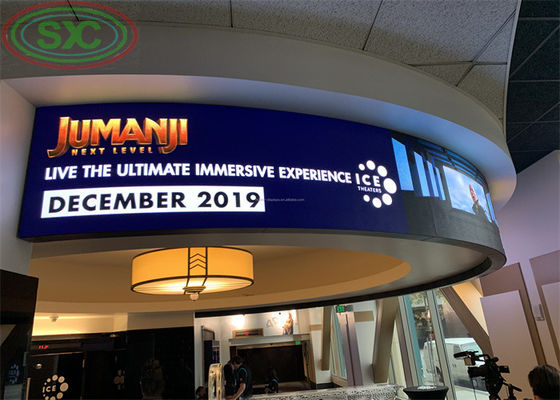 Indoor Roterende Flexible Video Wall P2 Led Screen Soft Advertising Sign