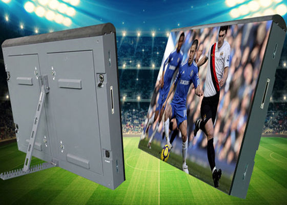 Die-Casting Sports Stadium Perimeter LED Display Screen met video/tekst/afbeeldingsfunctie en Epistar chip