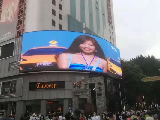 Hoge helderheid goede prijs outdoor p6 full color led display reclame led video wall billbo