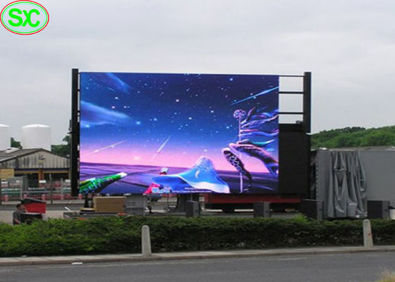 Goede prijs P10 het Volledige Kleuren LEIDENE Reclamescherm, Rgb Technologie Geleide Vertonings Openlucht Hoge Vernieuwingsfrequentie online