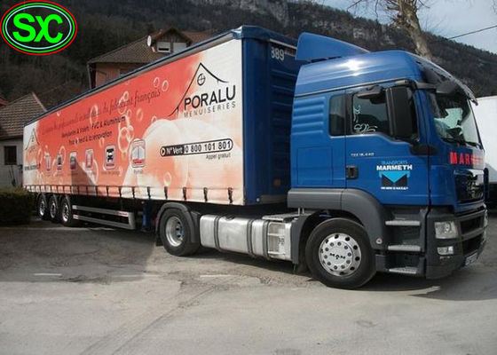 Goede prijs De reclame van Opgezette de Vrachtwagen van Aanhangwagentv leidde de Schermenteken P4 voor Openluchtgebruik online