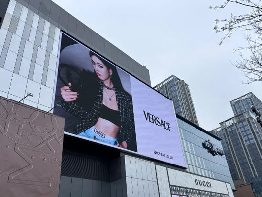 Grote buiten- full-color LED-scherm P6, waterdicht en stofdicht 3 jaar garantie