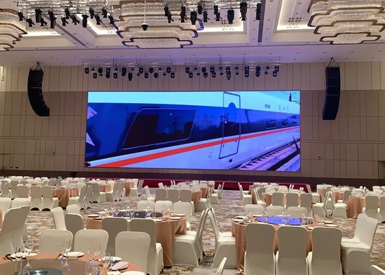 Goede prijs Indoor Vast/IJzeren Box LED Display P2.5 Verhuur LED Display 1R1G1B Pixel indoor full color led display online