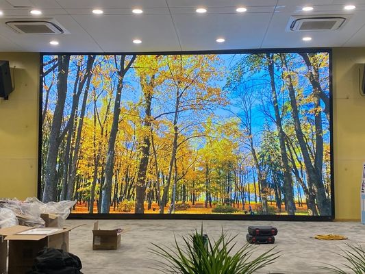 P2.5 Indoor Full Color HD LED Display met aluminiumkas met gietgietwerk