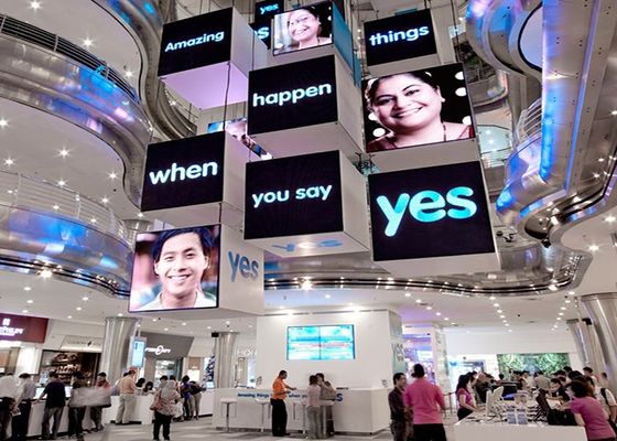 Goede prijs Commerciële reclame LED-scherm verhuur waterdicht digitaal beeldscherm P6 Gemakkelijk te installeren online